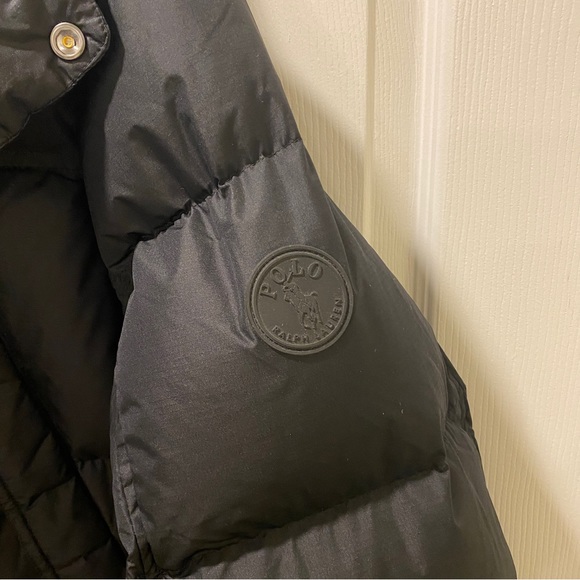 POLO RALPH LAUREN Men's Hooded Water Repellent Long Down Jacket Coat M, XL, XXL - Picture 9 of 11